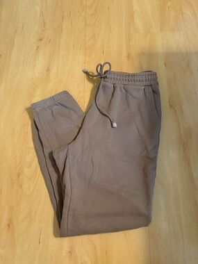Women’s Taupe Drawstring Joggers